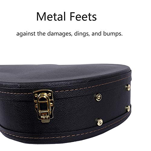 image for Crossrock Hard-Shell Case fits 4/4 Full Size Classical Guitars-Stainle