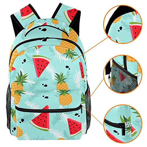 Sac à dos pastèque fille et garçon bleu, le cadeau de vacances - 3