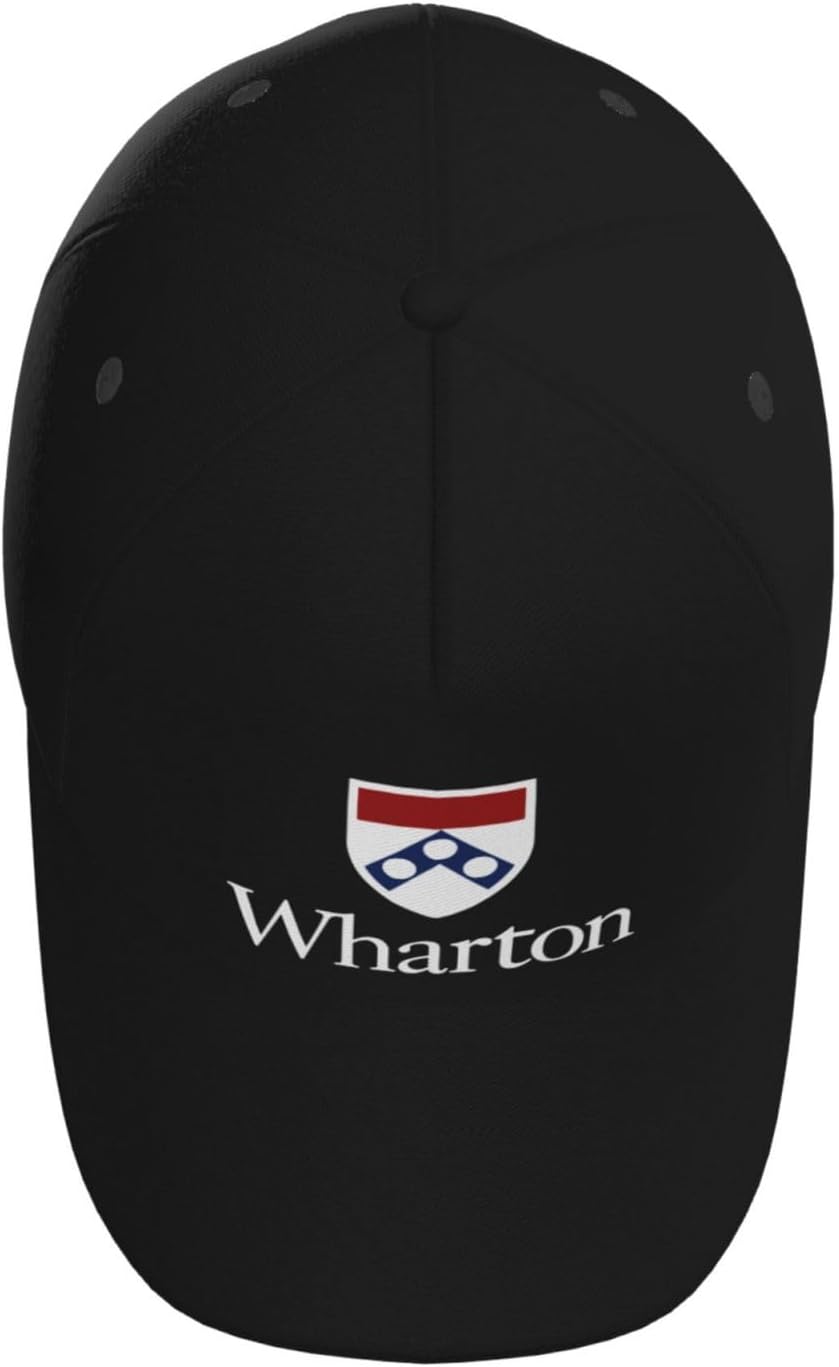 The Wharton School Logo Adult Baseball Cap for Men Women image 4