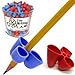 The Pencil Grip Writing CLAW for Pencils and Utensils, Medium Size, 6 Count Blue/Red (TPG-21206)