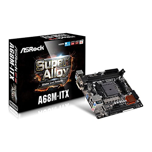 Preisvergleich Produktbild ASRock A68M-ITX AMD Mainboard schwarz