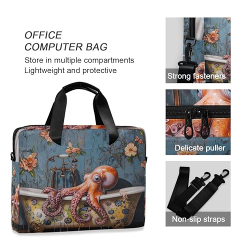 Bolso para laptop 15.6 pulgadas con asa y correa miniatura 6