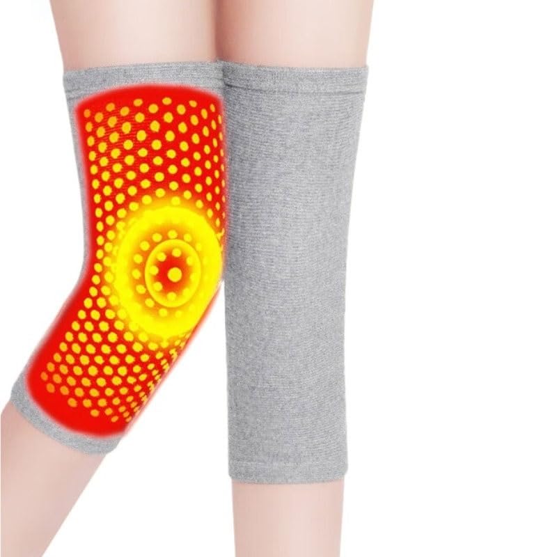 Wormwood Knee Pads Warm Cotton Elderly Men Self-heating Leggings