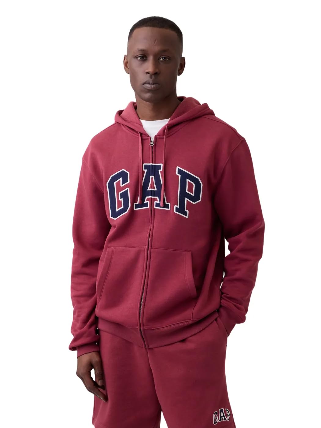 GAP Men's Heritage Logo Full Zip Hoodie