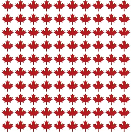 Épingle du Canada en métal émaillé lot de 100 broches drapeau feuille d érable