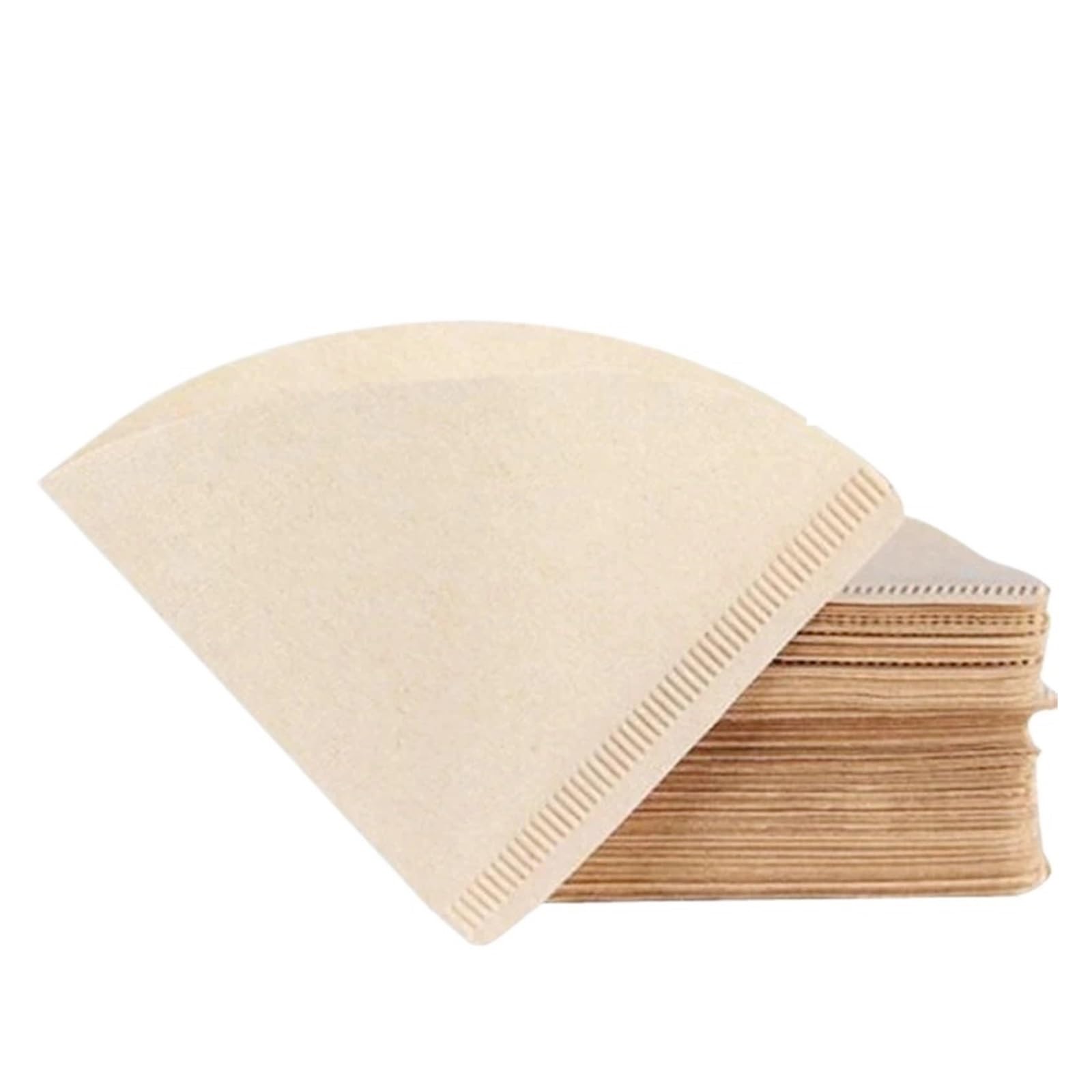 Carta Da Filtro For Caffè Non Sbiancata Da 100 Pezzi, Compatibile Con L'uso Di Filtri For La Preparazione Di Caffè A Goccia