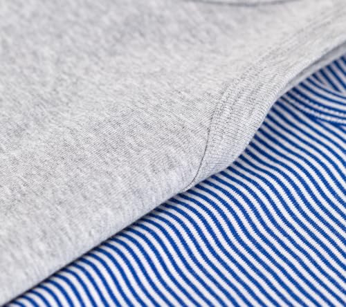 Petit Bateau Children's Stripy Cotton Tank Tops - 2-Pack Sizes 2-143