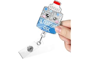 Ultrasound Gel Badge Reel - The Perfect Accessory for Ultrasound Techs