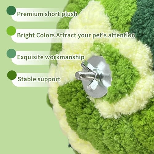 Image of Hamiledyi Bird Nest Warm Snuggle Hut Bird Bed Fluffy Bird Sleeping Bed Parrot Nest Hammock Bird Shed Hut House Plush Snuggle Bird Hammock for Parakeets Cockatiels Conures Lovebirds (Medium)