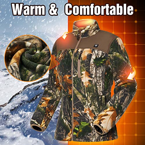 Tidewe HJ005-RES-TE Women’S Heated Jacket Fleece thumb #3