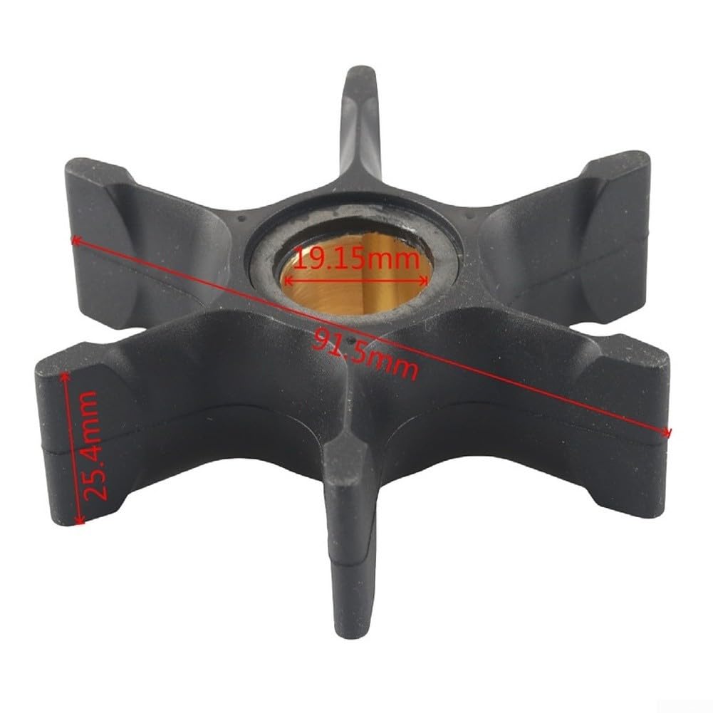 Kit di riparazione girante pompa acqua per Johnson per fuoribordo evinrude 40-60HP - Set guarnizioni in neoprene OEM 5000308