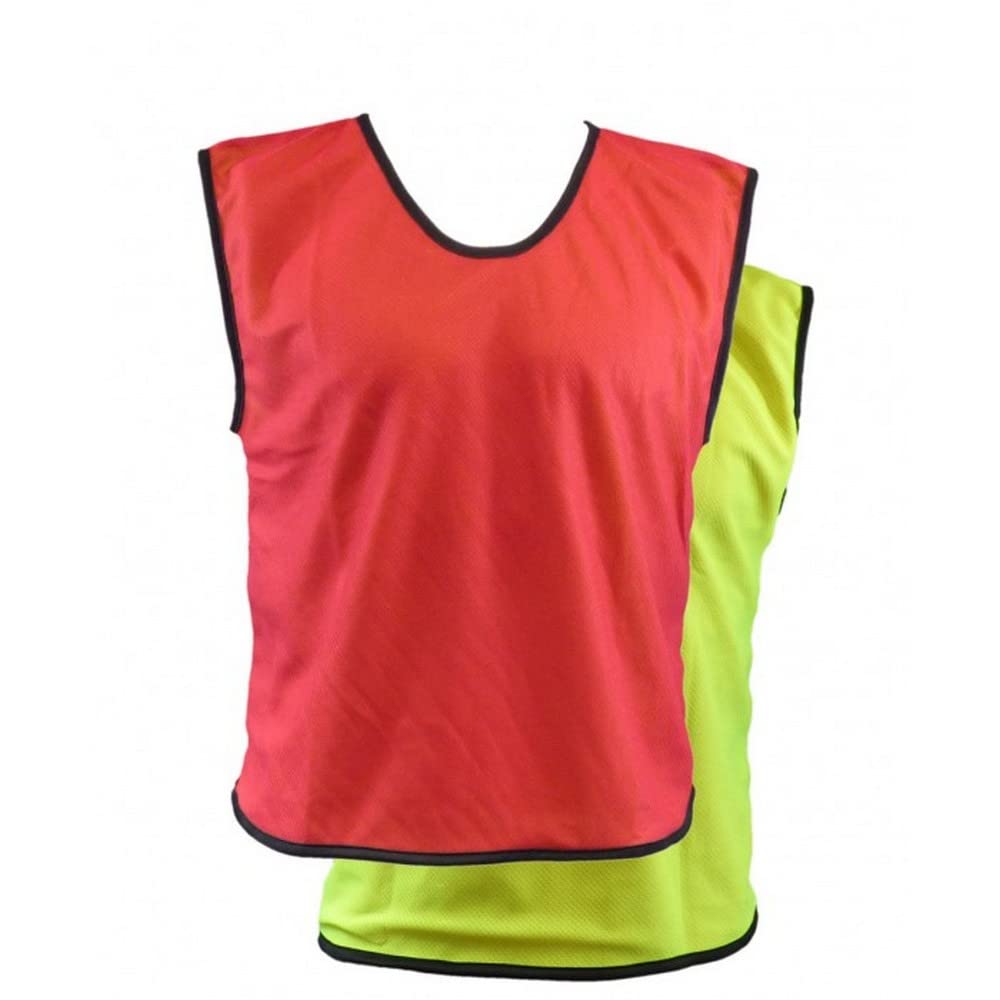 Carta Sport Yellow/Red Reversible BIB Medium, M