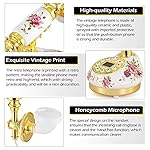 Retro-Vintage-Antique-Telephone-Old-Fashioned-with-Push-Button-dial-LCD-Display-Classic-Decoration-Suitable-for-Home-Office-Luxury-Home-Star-Hotel-Art-Gallery