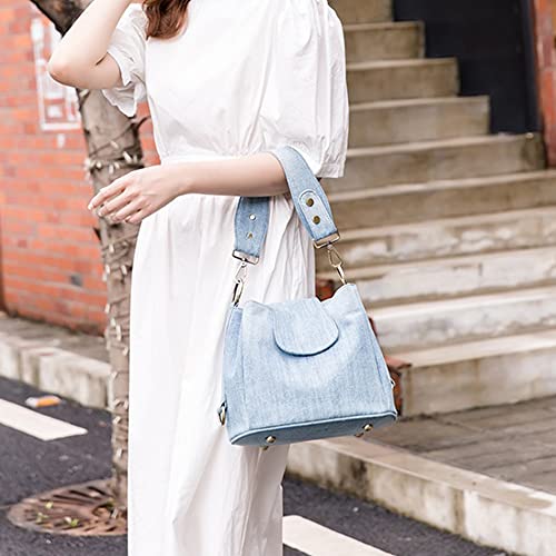 Bolso casual de lona vintage para mujer con gran capacidad miniatura 2