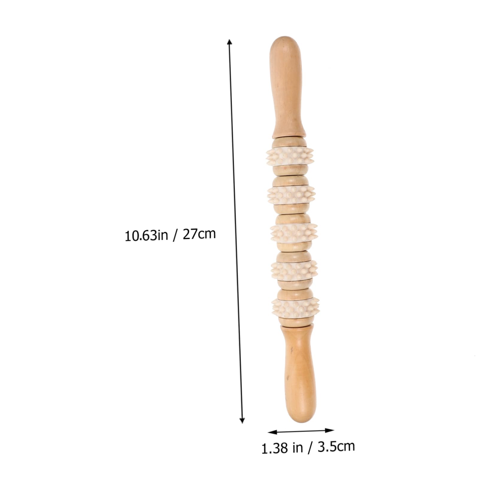 Gogogmee Acupoint Stick Wooden Roller Body Massaging Tool for Relaxation Bulk Rolling