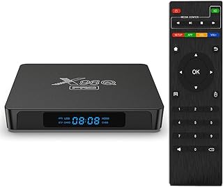 X96 Android TV Box 10.0,X96Q PRO Android TV Box 2GB RAM 16GB ROM Allwinner H313 Quad-Core 64bit with Dual-WiFi 2.4G5.8 GHz USB 3.0 Ultra HD 6K H.265 WiFi Home TV Box