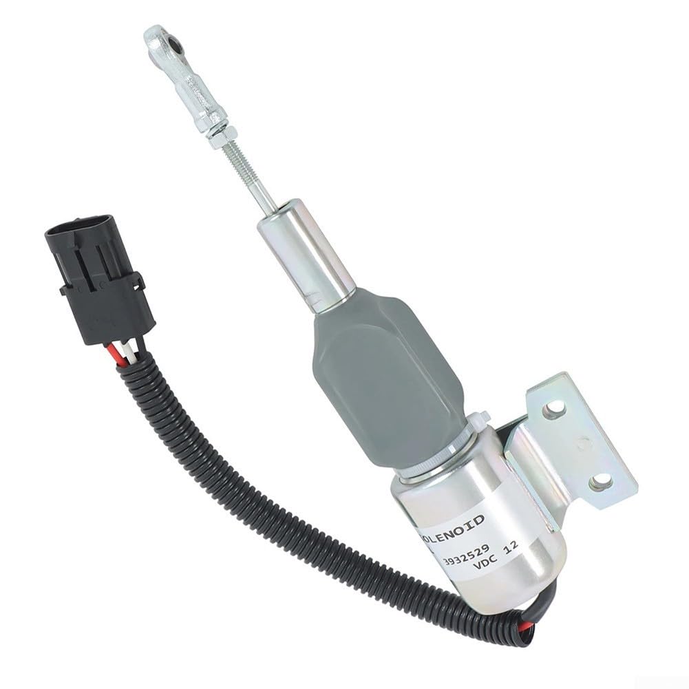 Solénoïde d'arrêt de carburant 12V 3932529 compatible Cummins et Hyundai R130
