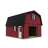 Best Barns Jefferson 16x28 Wood Garage Kit (Jefferson_1628)