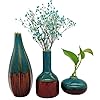 TANGGULA Three-Piece Ceramic Vase Modern...