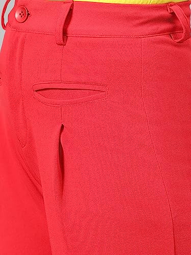 Image of KOTTY Women's Casual Flared Pants with High Waist