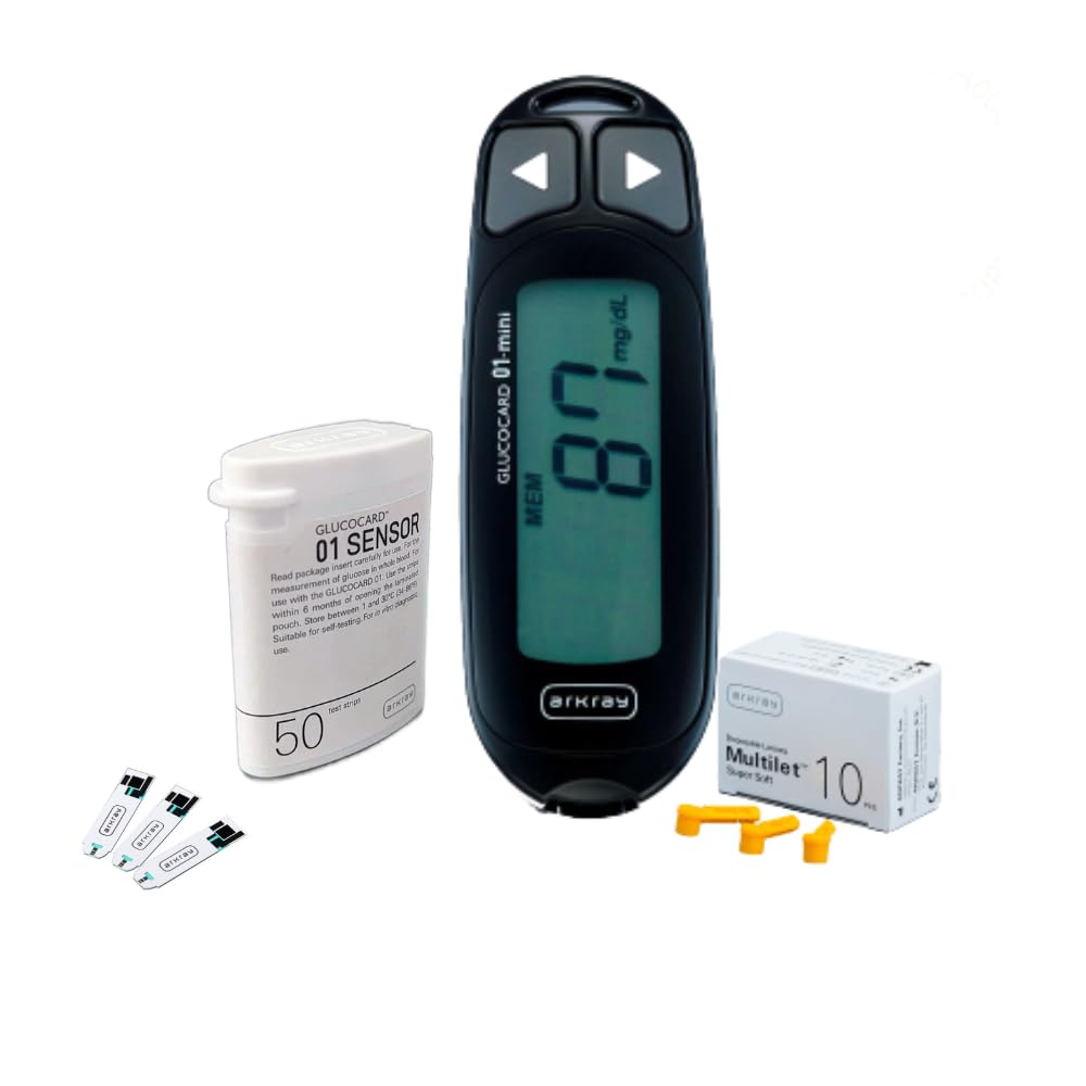Sponsored Ad - Max 01 Mini Blood Glucose Monitor with 50 Strips | Japanese Technology