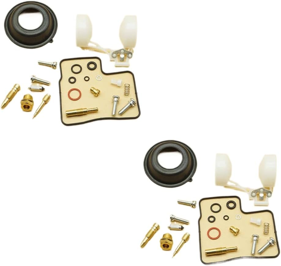 Carburetor Repair Kit Float Diaphragm Membrane Compatible With NT650V Deauville NT 650V Deauville 2002 2003 2004 2005 (2 WHOLE SETS)