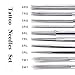Tattoo Needles Set - Autdor 200PCS Mixed Tattoo Needles 3RL,5RL,7RL,9RL,3RS,5RS,7RS,9RS,5M1,7M1 Disposable Sterile Tattoo Gun Needles Assorted Liners,Shaders and Magnum (Mixed-RL/RS/M1-200pcs)