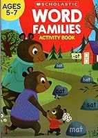 Scholastic - Word Families - Educational Workbooks Ages 5 - 7 1338678787 Book Cover