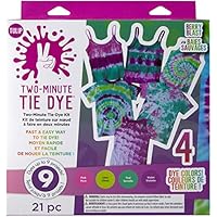 Tulip One-Step Tie-Dye Kit Two-Minute Tie Dye