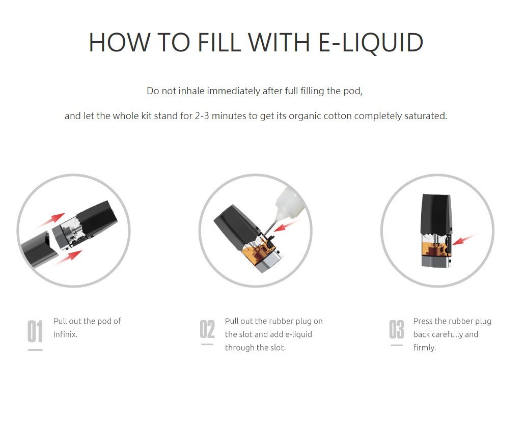 SMOK INFINIX Starter Vape Pen Kit Pod System 2ML (Blue) No Nicotine: Amazon.co.uk:  Electronics & Photo
