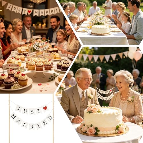 Decoración de boda sofisticada para pasteles de compromiso de alta gama 4