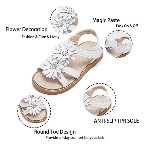 Image of Kiderence Toddler Girls Sandals Little Girls Kids Shoes Girls Sandals Toddler