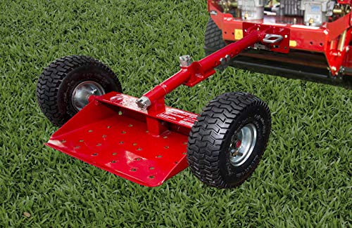 Red Jungle Wheels Two Wheel Sulky For Walkbehind Mowers From Jungle Jim's #TOP2