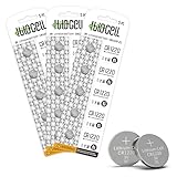 hilocell CR1220 3V Lithium Battery 15 Pack, CR 1220 Button Cell Batteries for Watch, Key Fob, Calculator 40 mAh High Capacity, 5-Year Shelf Life, C E & ROHS Certified (15 Count)