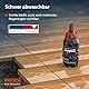 PRESCH Schlagschnur 30m inkl. roter Kreide (150g) – Schneller Rücklauf dank 6:1 Getriebe - Wasserabweisende Kreide für langlebige Markierungen – Robuste Schnur für präzise Linien