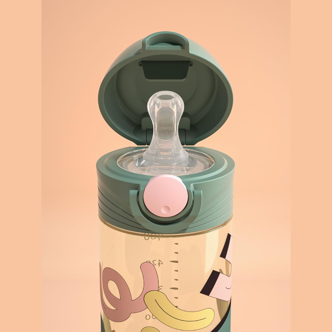 BABLOV KIDS WATER BOTTLE FOR SCHOOL (GREEN)