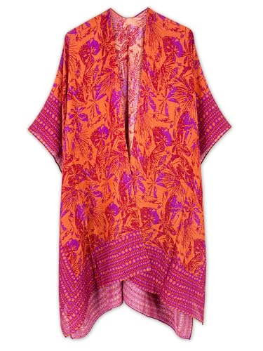 Image of Moss Rose Women Summer Bikini Kimono Bathing Suit Cover Ups for Swimwear
