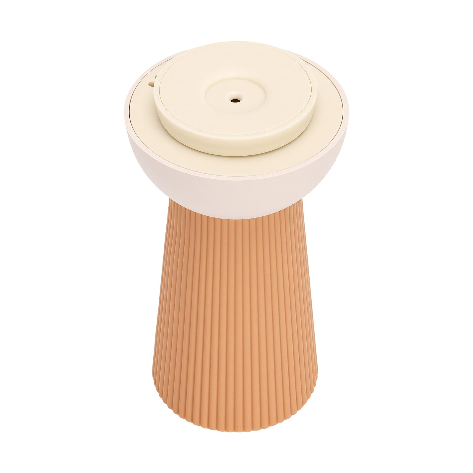 Brrnoo Diffusore Aromaterapico Intelligente con Sensore di Vibrazione per | Batteria Ricaricabile, 1200mAh, Ricarica USB Type-C, 3 modalità di Nebulizzazione, Antigoccia e Spegnimento Automatico in