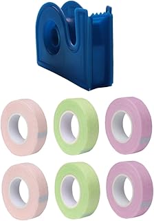 Gogogmee 7 Peças Fita De Espuma Para Enxerto De Cílios Fita Adesiva Médica Fita Adesiva Para Extensão De Cílios Fita Para Extensão De Cílios Escudo De Extensão De Cílios Enxerto Fitas De