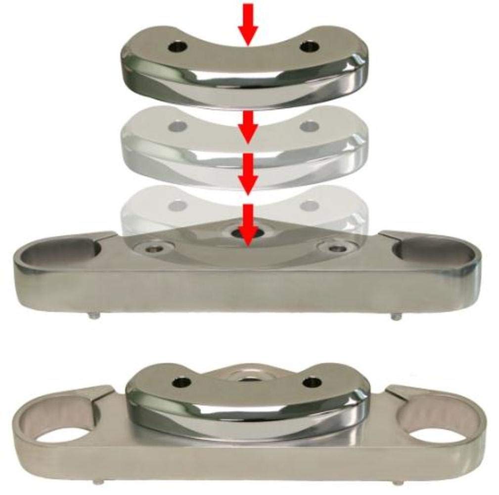 Baron Custom Accessories Handlebar and Riser Adapter BA-7361-00