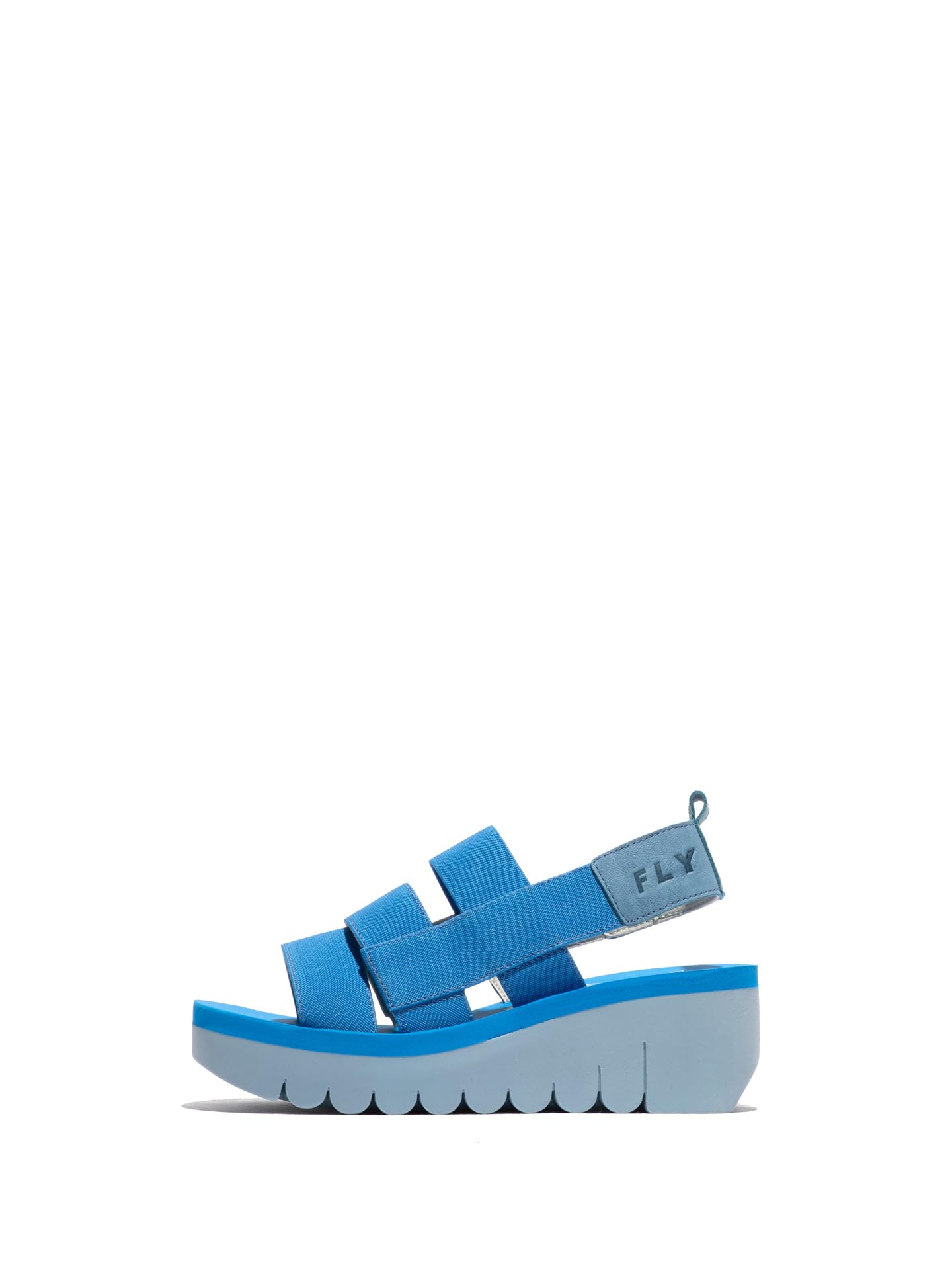 Fly London YERE847FLY, Sandal Women's Fashion Shoes, AZURRE, 4