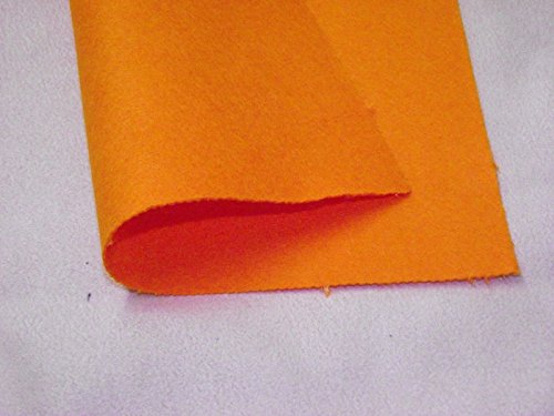 Feutre acrylique orange néon Jaffa rouleau de 10m pour loisirs créatifs