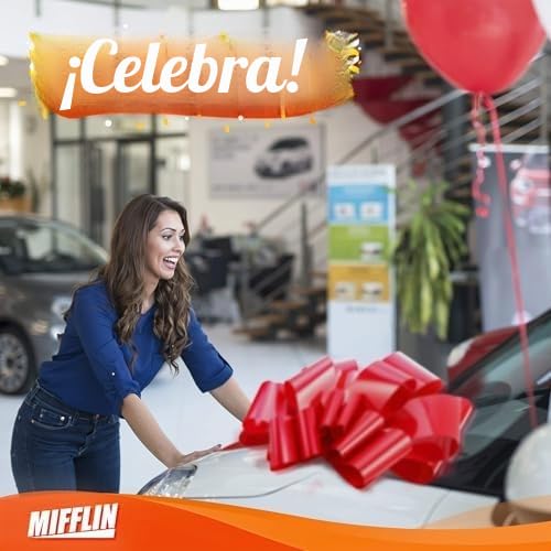 Lazo para coche grande forma de mariposa ideal para entregas memorables 8
