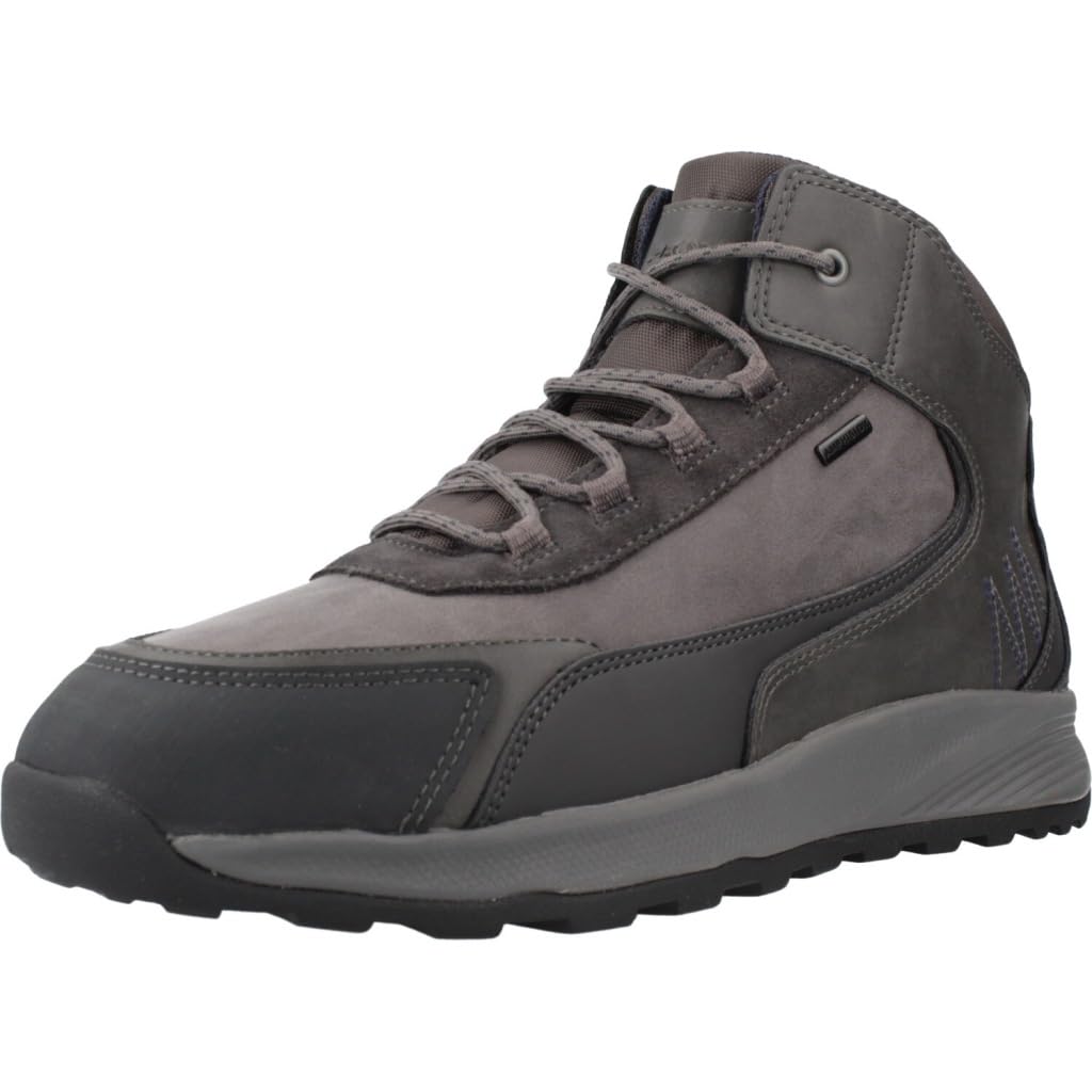 Geox Men's U Terrestre B ABX C Trainers, Charcoal, 6.5 UK