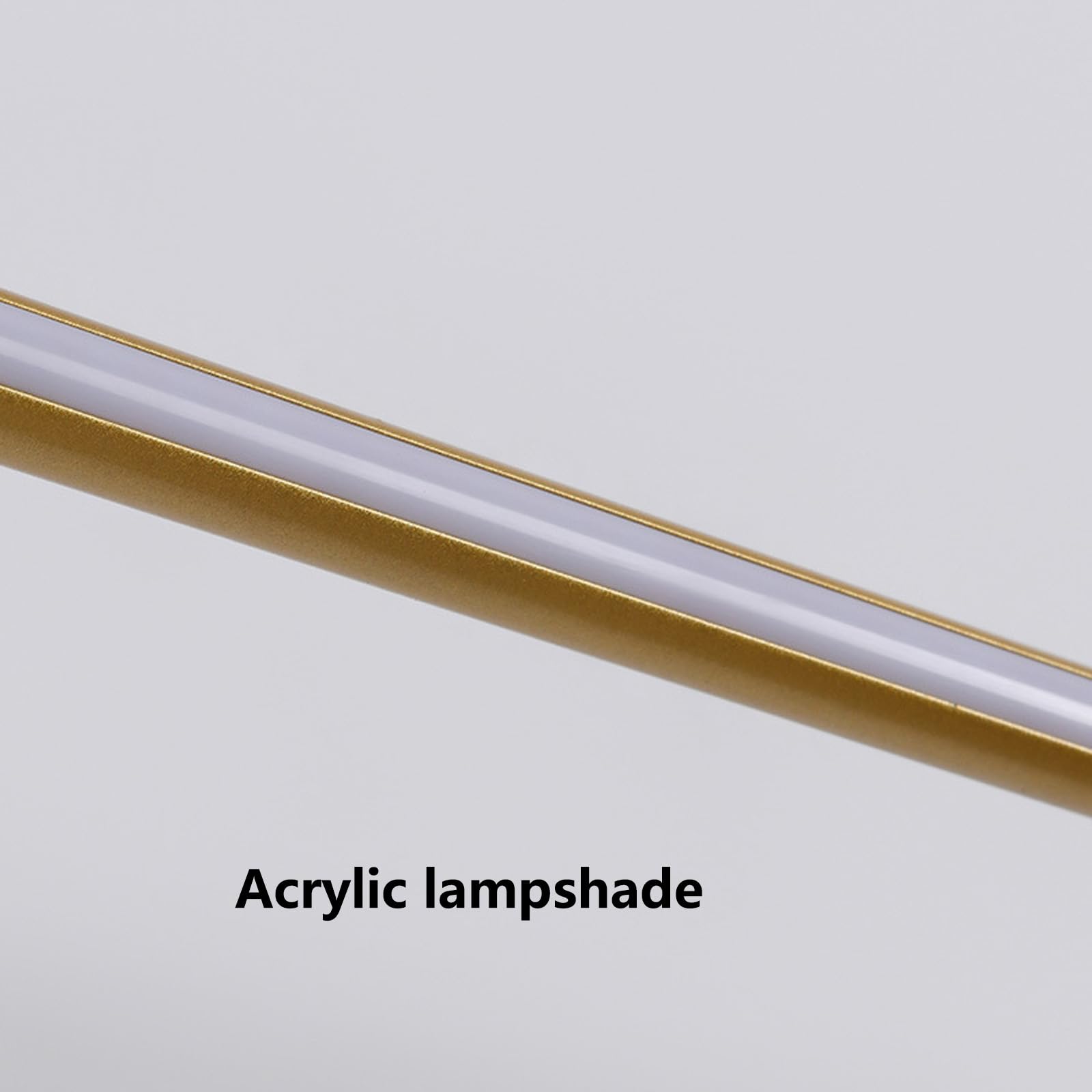 LED Spiegelleuchte Wandlampe Moderne Indoor Wandleuchte Badezimmer Wasserdichte Wandbeleuchtung Lange Lichtleiste Wandleuchten für Hotel Restaurant Badezimmer (Schwarze Gold-Warmes Licht,128cm)