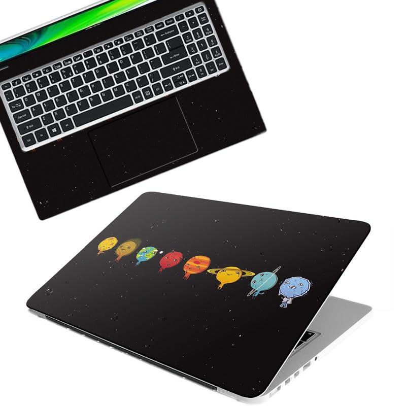 DSGN 65 Full Body Laptop Skin Bubble-Free| Laminated| Removable| HD Quality Sticker for Laptops Upto 15.6 Inches Compatible with Hp/Dell/Acer/Lenovo/Asus etc.