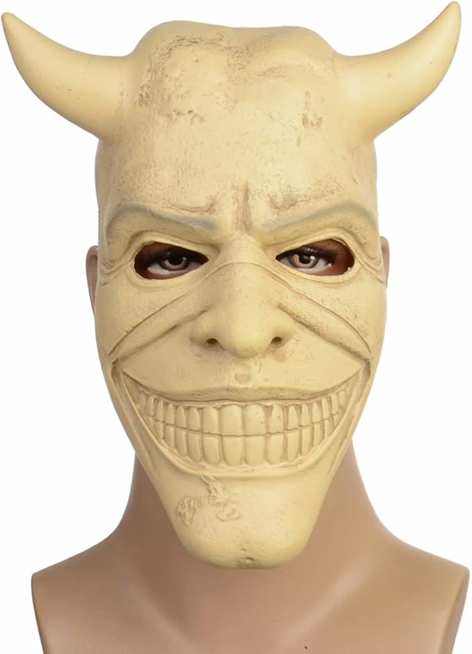 The Grabber Cosplay Mask, Movie The Black Phone Mask Cosplay Costume