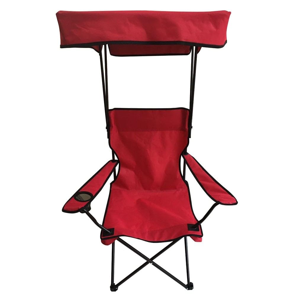 TERRE JARDIN - Silla Plegable con Parasol Sunrise