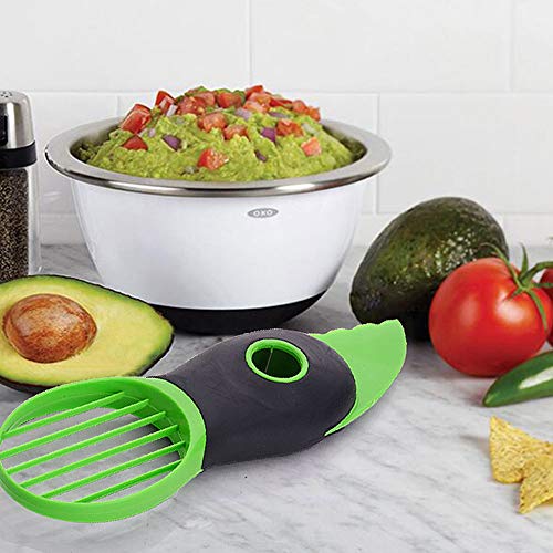 XBRN Avocado Slicer, 3-in-1 Avocado Cutter Tool with Comfort-Grip Handle, Avocado Pitter, Avocado Cutter - Thumbnail 7