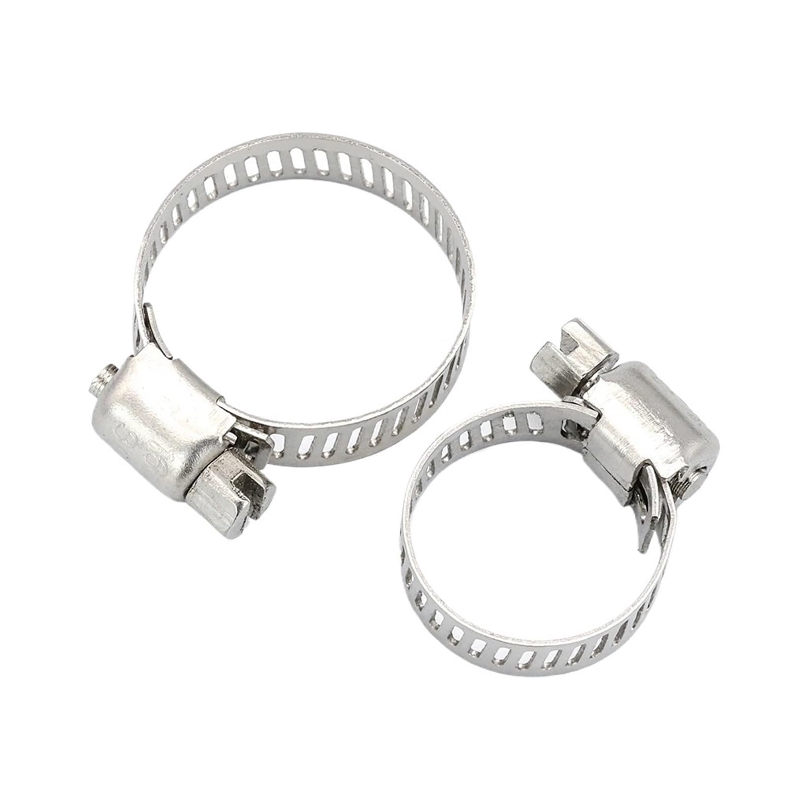 Hqycl One Color 3-10Pcs Hose Clamps Adjustable 6-311Mm Stainless Steel Worm Gear Hose Clip Hose Lock For Water Pipe Plumbing(21-44Mm 3Pcs)